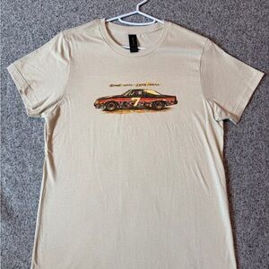 Men's Cream Graphic T-Shirt